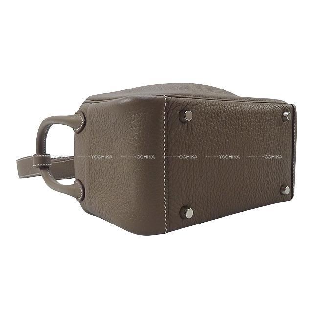HERMES エルメス 2Way ショルダーバッグ リンディ ミニ 20 エトープ トリヨン 新品未使用