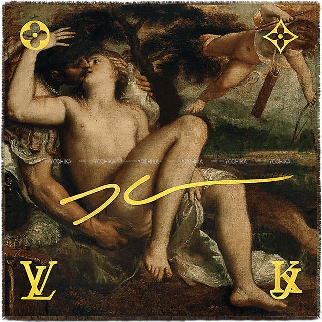 LOUIS VUITTON ルイ・ヴィトン マスターズコレクション 大判LVロゴ