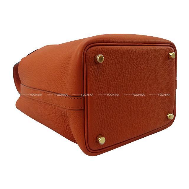HERMES エルメス ハンドバッグ ピコタンロック 18 PM キュイーブル トリヨン ゴールド金具 新品