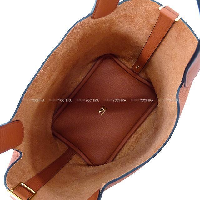 HERMES エルメス ハンドバッグ ピコタンロック 18 PM キュイーブル トリヨン ゴールド金具 新品
