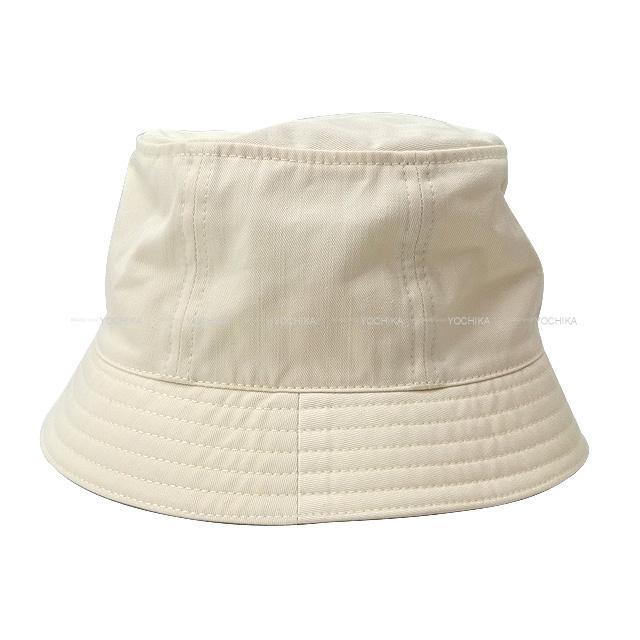 HERMES エルメス レディース ストローハット 帽子 "ノラ" #58 ナチュラル 麻100% 新品