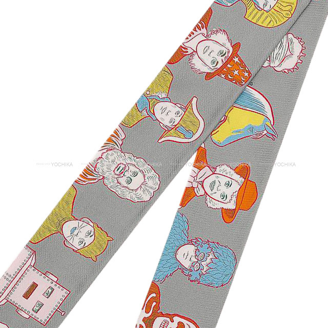 HERMES エルメス スカーフ ツイリー エルメス ドレスコード グリス