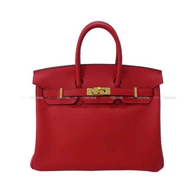 HERMES エルメス ハンドバッグ バーキン25 バーミリオン スイフト