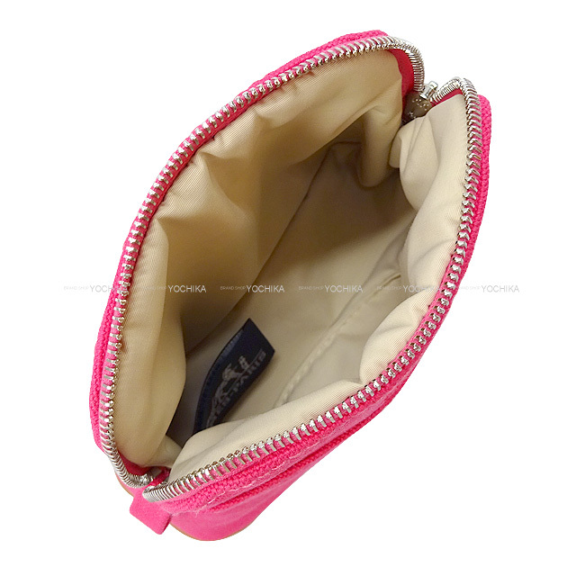 HERMES エルメス ポーチ ボリードポーチ ミニミニ ハイビスカス  