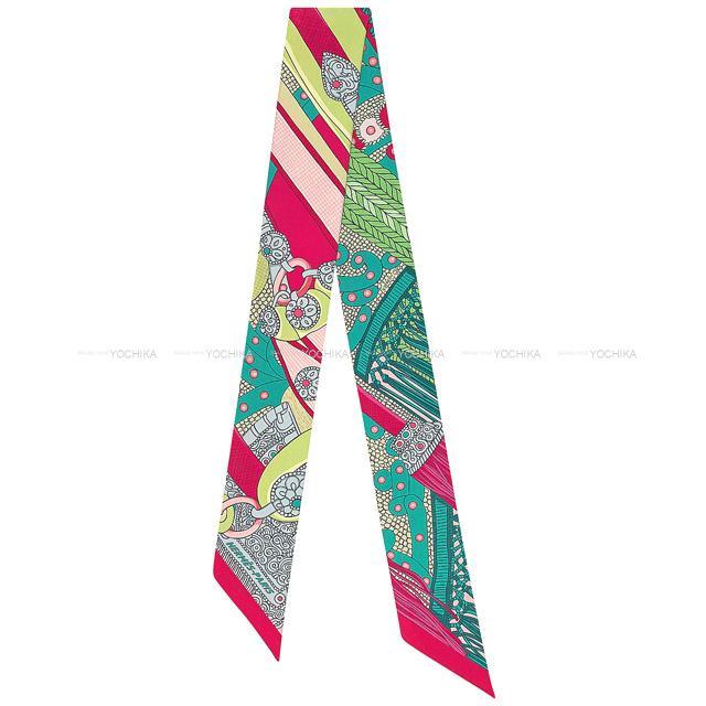 HERMES エルメス ツイリー スカーフ "高官の鞍