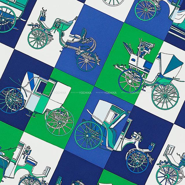 【新品】HERMES エルメス スカーフ　馬車柄カレ90 2020年春夏 HERMES エルメス スカーフ カレ90 