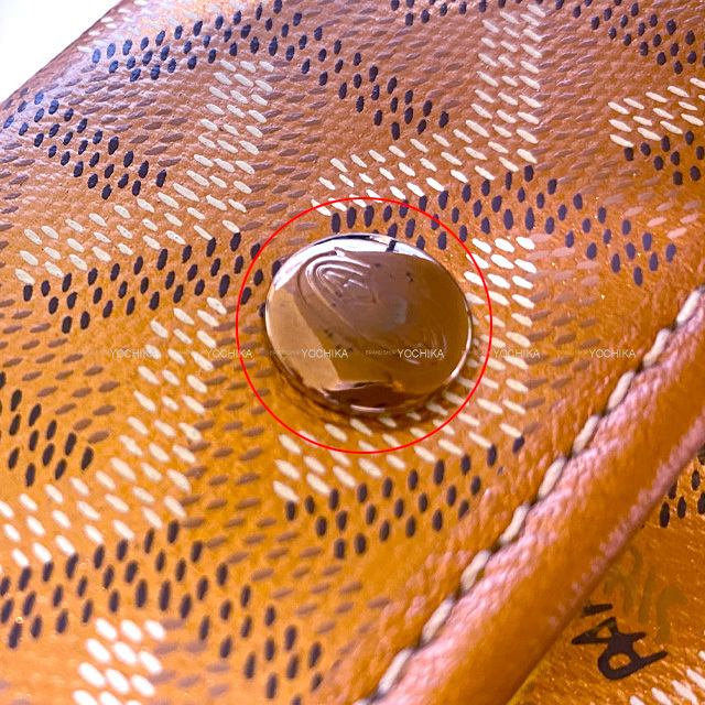 21年 伊勢丹限定 Goyard ゴヤール トートバッグ アンジュ ミニ リバーシブルバッグ ピンクゴールド Pvcコーティング ローズゴールド金具 新品未使用
