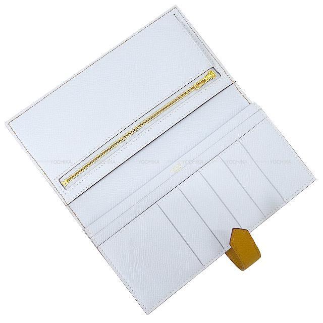 エルメス 長財布 ベアンスフレ ヴェルソ ローズコンフェッティXセサミ エプソン 新品