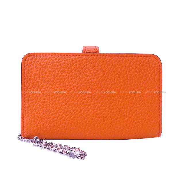 HERMES エルメス 財布 ドゴン チェーン付き コンパクト カード コインケース 新品未使用