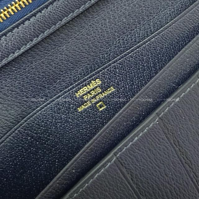 HERMES エルメス 財布 ベアン クラシック 黒(ブラック) クロコダイルアリゲーター