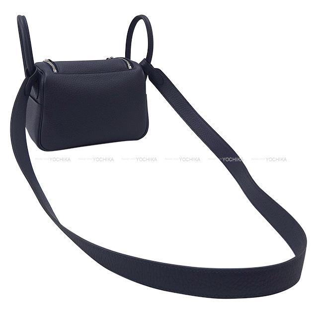 HERMES エルメス 2Way ショルダーバッグ リンディ ミニ 黒 トリヨン シルバー金具 新品未使用