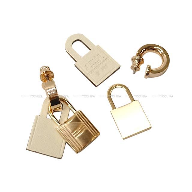 HERMES エルメス ピアス カデナ型  