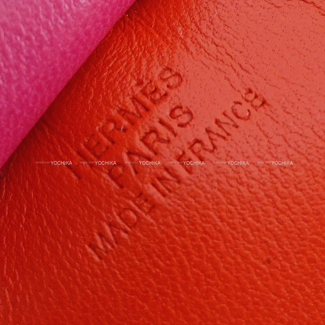 HERMES エルメス チャーム ロデオ MM ルージュインディアン/ルビー
