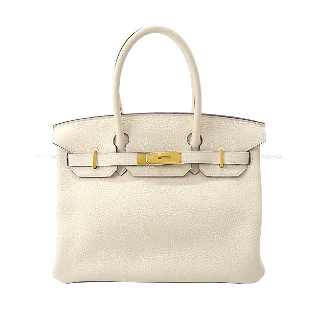 【恵比寿明治通り店】HERMES エルメス ハンドバッグ バーキン30 ナタ トリヨンクレマンス ゴールド金具 Z刻印 新品 【恵比寿明治通り店】HERMES エルメス ハンドバッグ バーキン30 ナタ トリヨンクレマンス ゴールド金具 Z刻印 新品