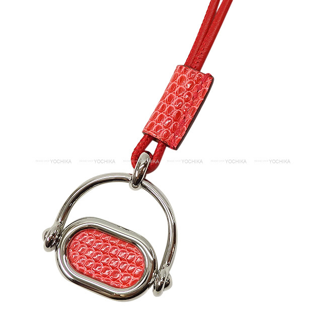エルメス オデュッセイア ネックレス リザード 未使用 aq11028 HERMES エルメス ペンダント ネックレス オデッセイ