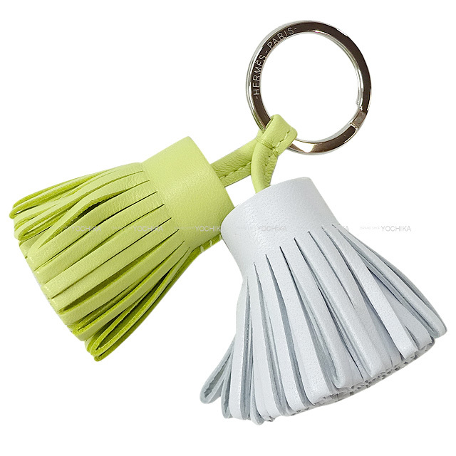 HERMES エルメス チャーム カルメン ウノドス ジョーヌブルジョン  