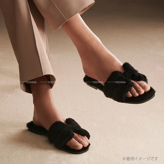 HERMES 置けれ エルメス オランファー サンダル 