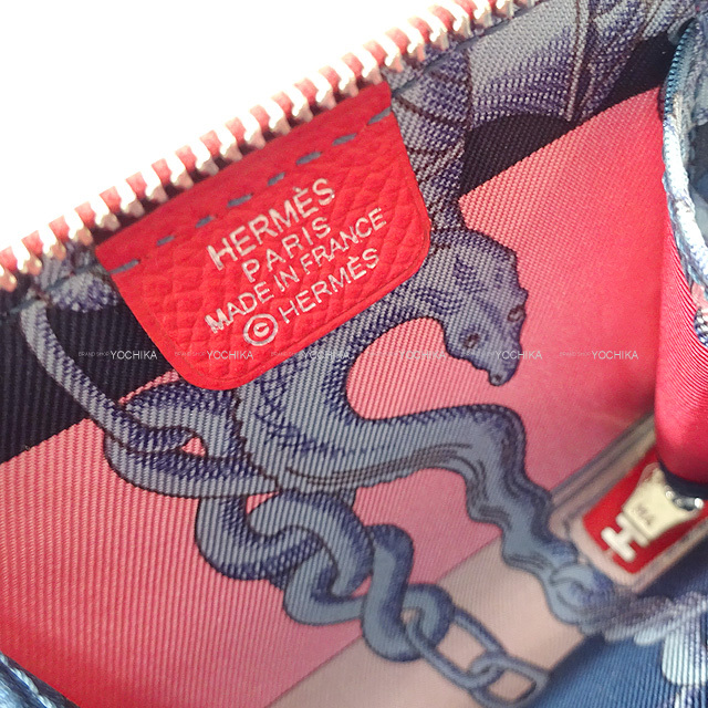 HERMES エルメス コインケース アザップシルクイン ミニ デッラ