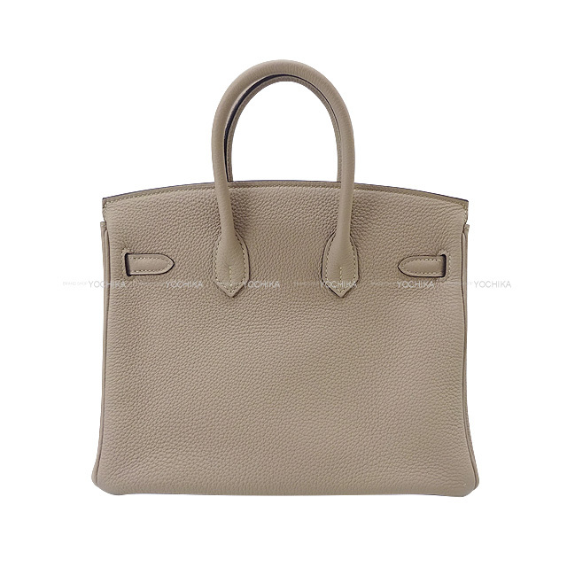 HERMES エルメス ハンドバッグ バーキン25 トゥルティールグレー (グリ