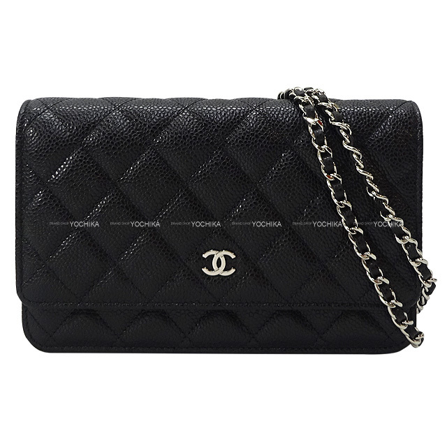 CHANEL シャネル ウォレットチェーン マトラッセ ココマーク チェーン 