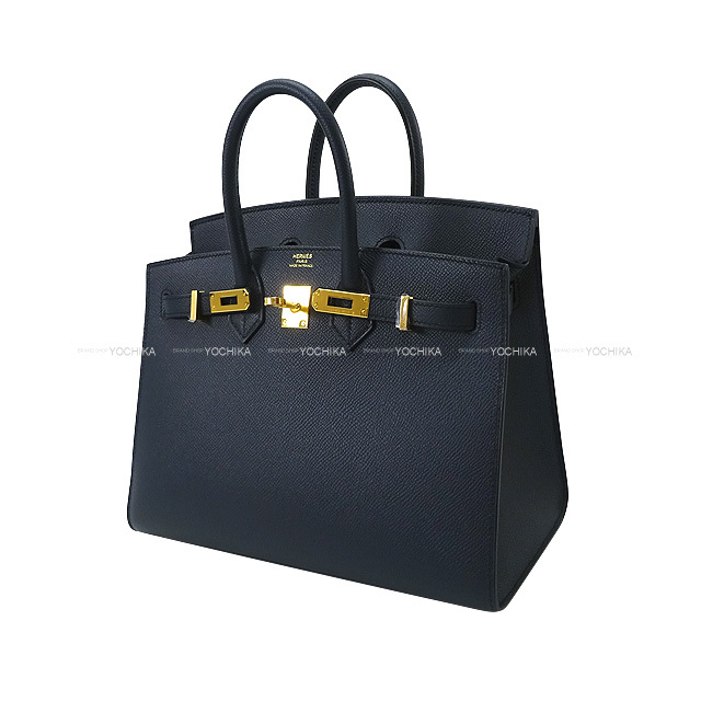 HERMES バーキン35 セリエ　レインボー　ネイビーBOX ブルー　空箱 HERMES バーキン35 セリエ レインボー ネイビーBOX ブルー 空箱