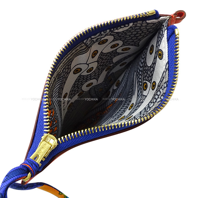 HERMES エルメス ポーチ フラットケース プティアッシュ チワワ