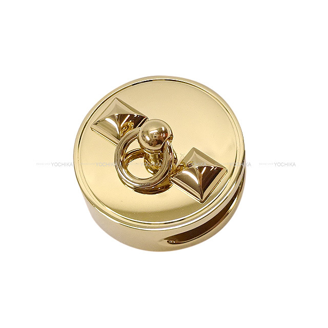 HERMES エルメス スカーフリング ツイリー コリエドシアン シャンパン  