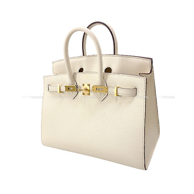 HERMES エルメス ハンドバッグ バーキン25 セリエ 外縫い ナタ