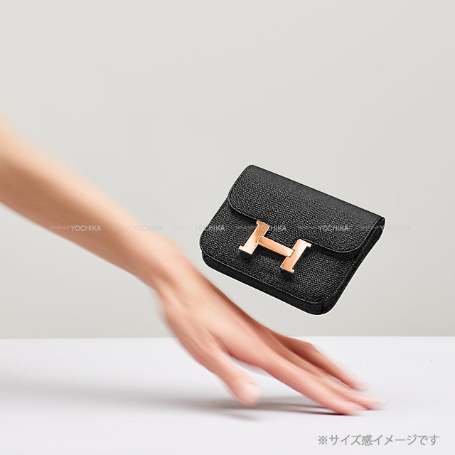 HERMES エルメス ウエストバッグ コンスタンススリム 黒 (ブラック  