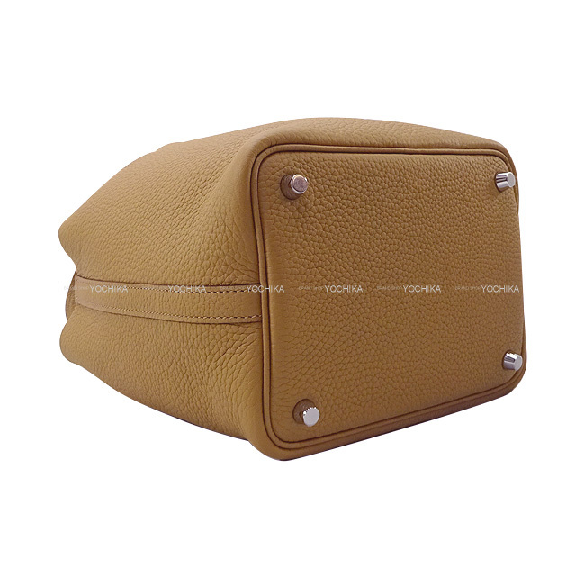 HERMES エルメス ハンドバッグ ピコタンロック 18 PM ビスケット