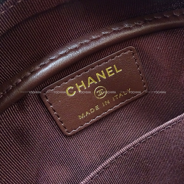 CHANEL シャネル マトラッセ ココマーク ラウンドファスナー コスメポーチ AP0821 黒(ブラック)/ボルドー グレインドカーフ(キャビアスキン) シャンパンゴールド金具 新品未使用 オンラインストア最激安 CHANEL シャネル ボルドー キャビアスキン ココマーク ポーチ ポーチ/バニティ