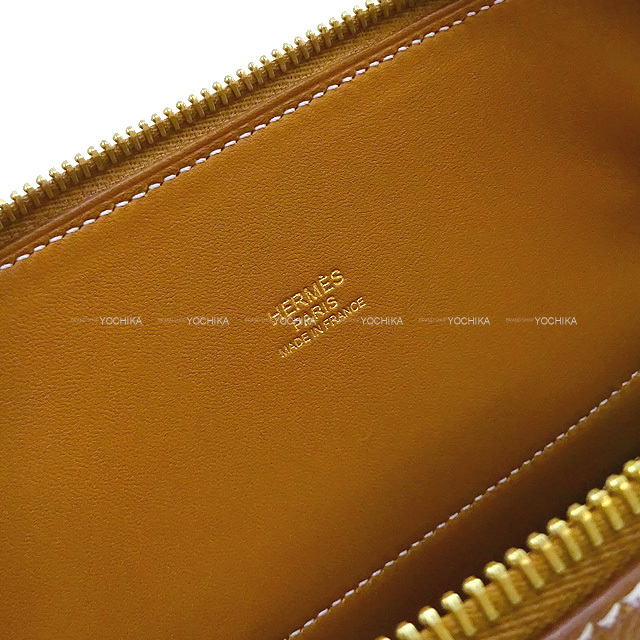 HERMES エルメス ショルダーバッグ ボリード27 ゴールド エプソン
