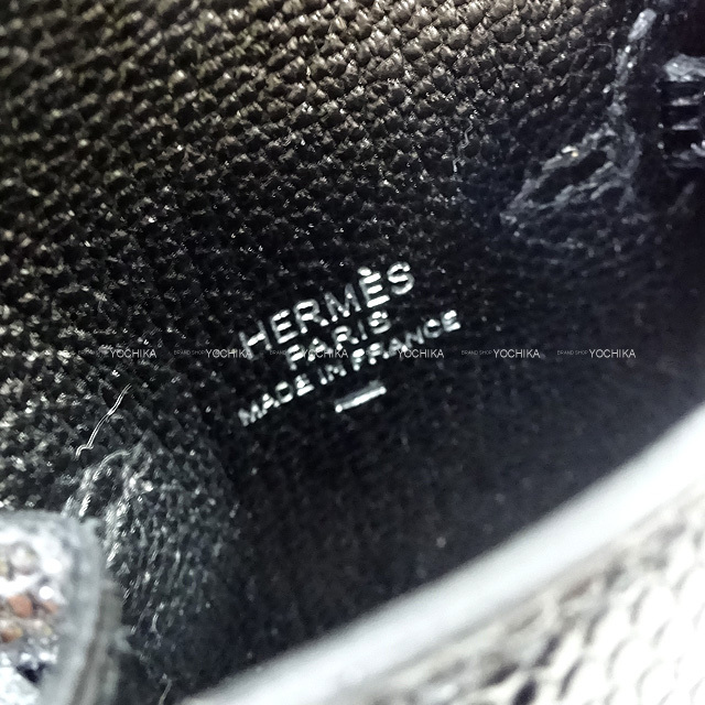 HERMES エルメス バッグチャーム ケリートゥイリー 黒 (ブラック