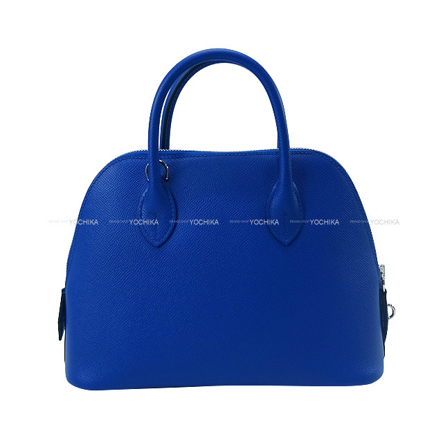 HERMES エルメス ショルダーバッグ ボリード1923 25 ブルーフランス