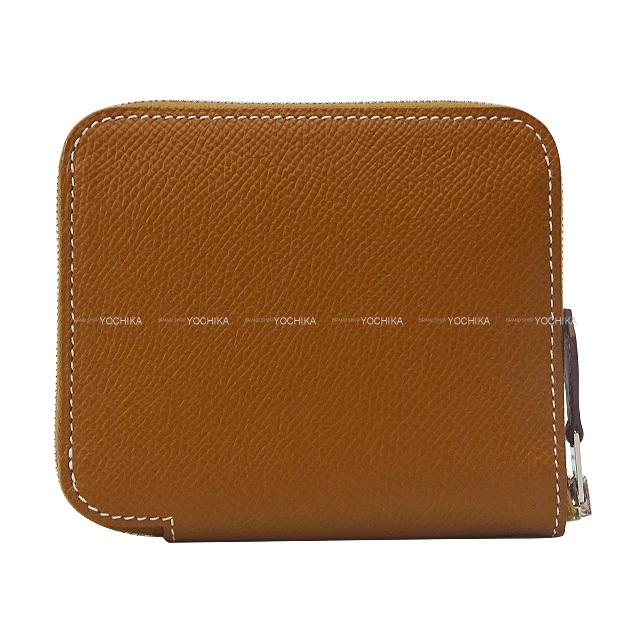 HERMES エルメス 二つ折り財布 アザップシルクイン コンパクト ツール  