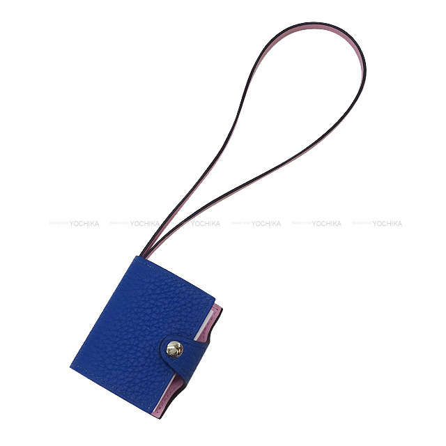 HERMES エルメス バッグチャーム チャーム ユリス ナノ ヴェルソ 付箋付き ブルーフランス/モーヴシルベストル トゴ/スイフト シルバー金具 Z刻印 新品 HERMES エルメス バッグチャーム チャーム ユリス ナノ ヴェルソ 付箋付き ブルーフランス/モーヴシルベストル トゴ/スイフト シルバー金具 Z刻印 新品