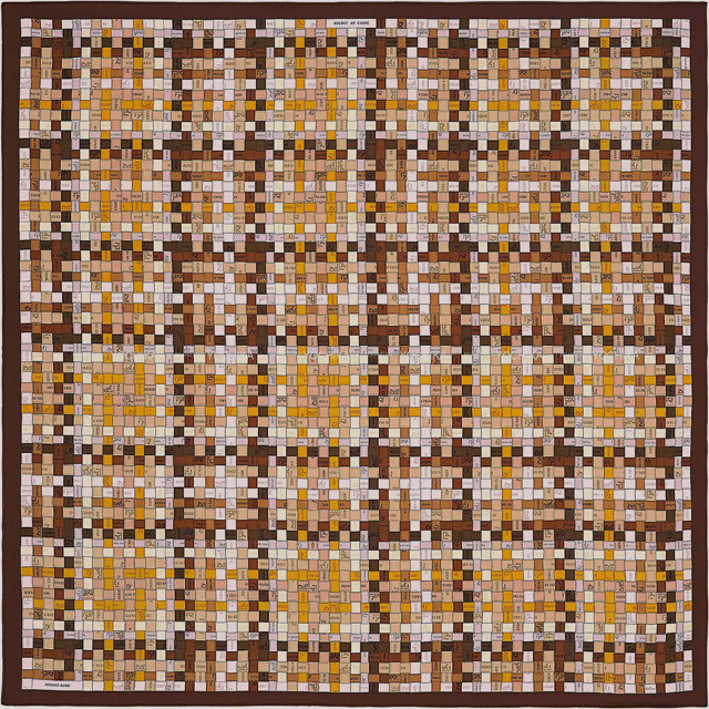 2019年 秋冬 HERMES エルメス スカーフ カレ90 ボルデュック チェック