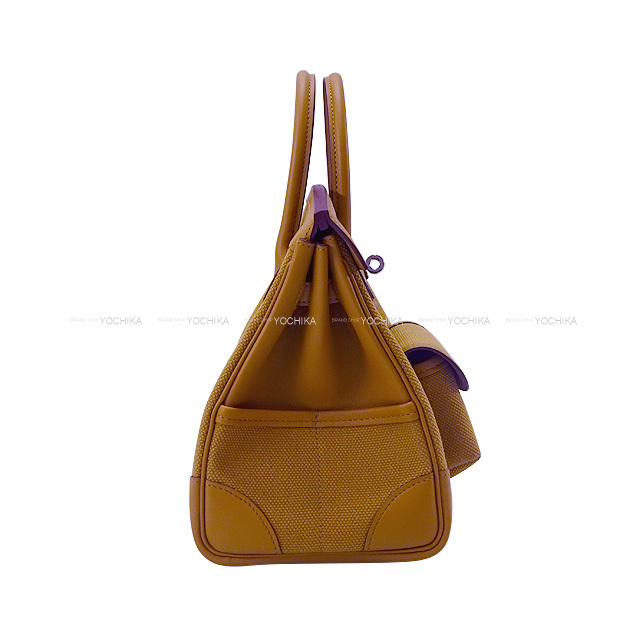 HERMES エルメス ハンドバッグ バーキン25 カーゴ ポケット デゼール