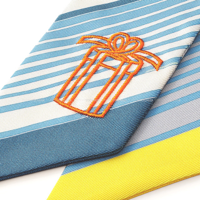 HERMES エルメス スカーフ ツイリー ステッカー ギフトボックス エクス  