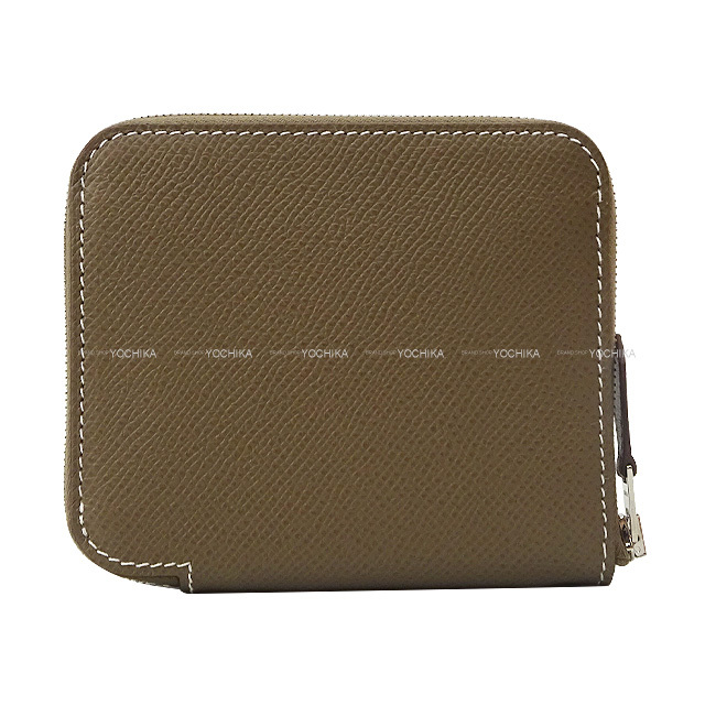 HERMES エルメス 二つ折り財布 アザップシルクイン コンパクト デッラ  