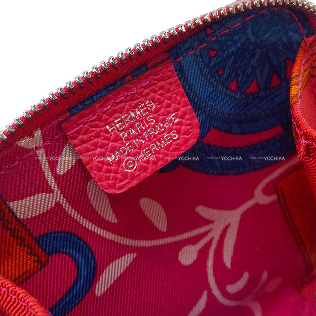 HERMES エルメス コインケース アザップシルクイン ミニ Etrier