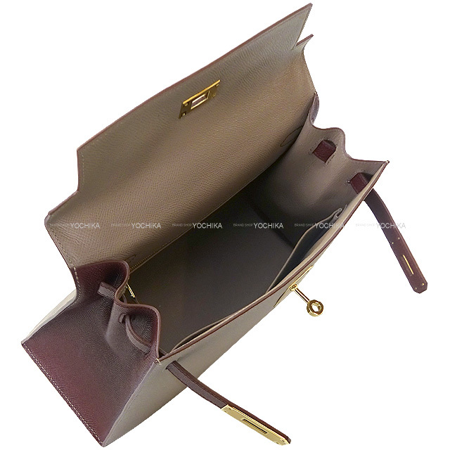 HERMES エルメス ショルダーバッグ ケリー28 外縫い スペシャル