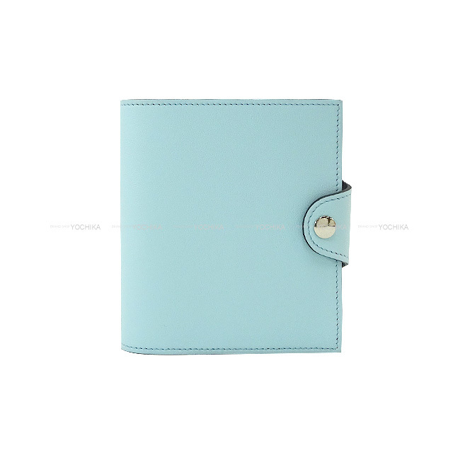 HERMES エルメス 手帳カバー ユリス ミニ ヴェルソ ブルーゼフィール  