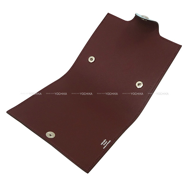 HERMES エルメス 手帳カバー ユリス ミニ ヴェルソ ブルーゼフィール  