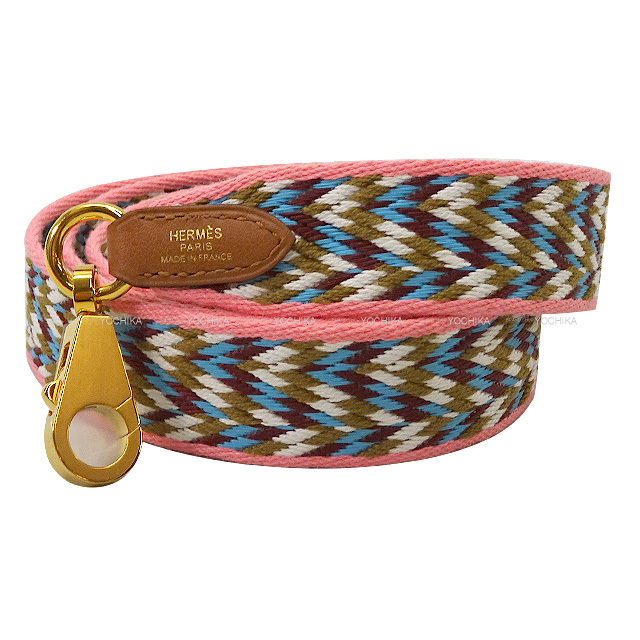 HERMES エルメス ハンドバッグ バンドリエール 25mm 105cm サングル