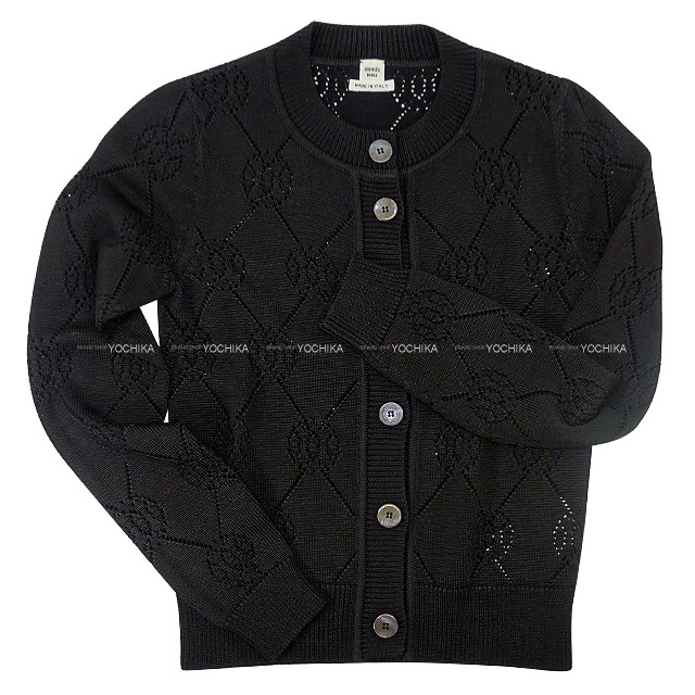 2022年春夏 HERMES エルメス カーディガン レディース マイクロ H  