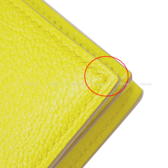 【極美品】HERMES ベアン スフレ シェーブル バイカラー 長財布　⬜︎M刻印 HERMES エルメス 長財布 ベアンスフレ スフレ シェーブルミゾル