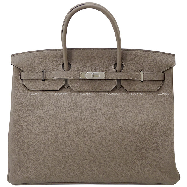 HERMES エルメス ハンドバッグ バーキン40 グリアスファルト