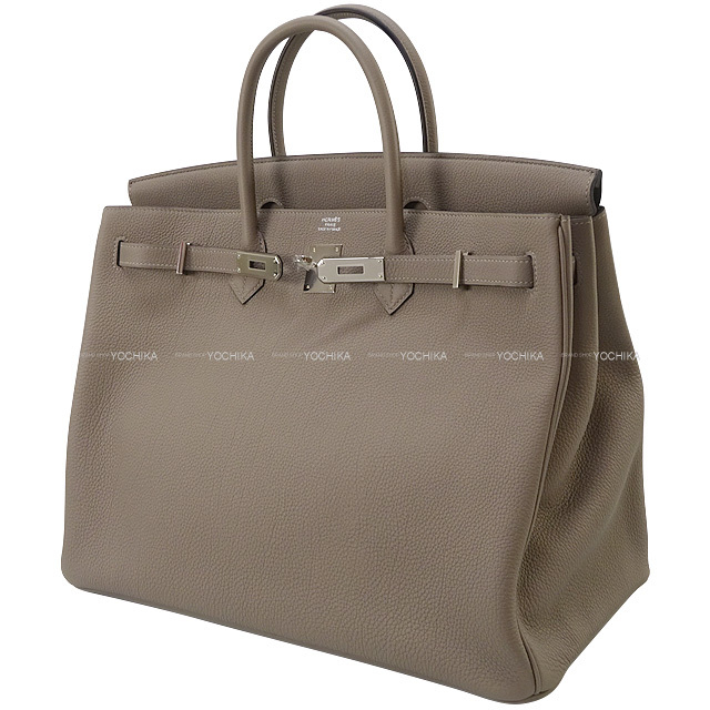HERMES エルメス ハンドバッグ バーキン40 グリアスファルト