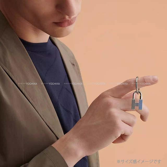 HERMES エルメス キーリング カデナ クイズ レインボー チャーム  